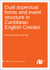 Cover for Forthcoming: Dual aspectual forms and event structure in Caribbean English Creoles