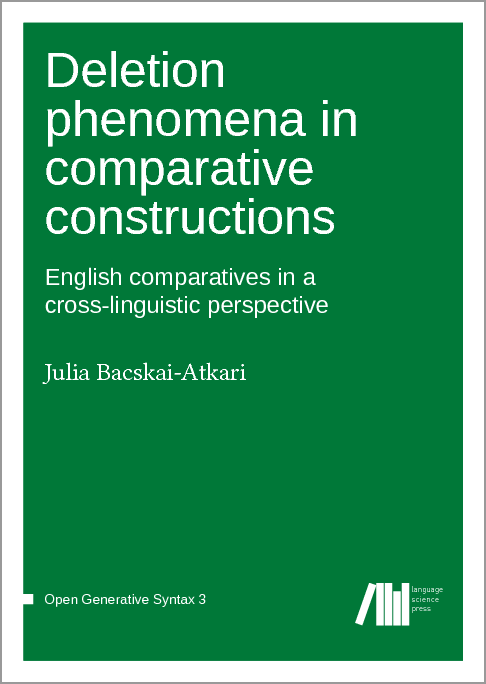 Deletion phenomena in comparative constructions: English 